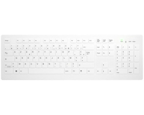 Contour ACTIVE KEY Flat Profile Wireless Hygiene Desktop Key (AK-C8112-FU1-W/FR)
