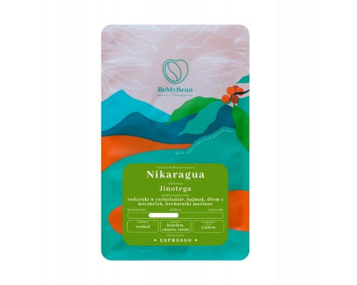 BeMyBean - kawa ziarnista Nikaragua Jinotega Washed Espresso 250 g (2101032437)