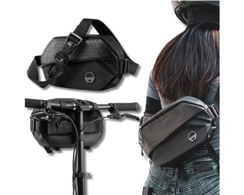 RockBros Bag H23 wielofunkcyjna wodoodporna 3.5 l - black (5907769391668)
