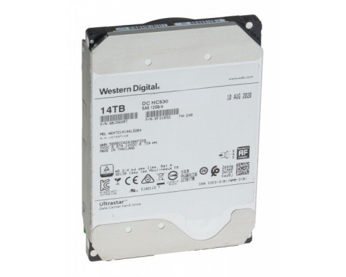 WD Western Digital dysk HDD SAS 14TB 3.5 12Gb/s - WUH721414AL5204- - Refabrykowany (WUH721414AL5204-WD)