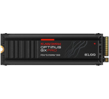 SSD SanDisk Optimus GX PRO 8100 - SSD - zaszyfrowany - 4 TB - wewnętrzny - M.2 2280 S3-M (M.2 2280 S3-M) - PCI Express 5.0 x4 (NVME) - TCG Opal Encryption 2.02 - zintegrowany radiator (SDSP82400TAH-000E0)