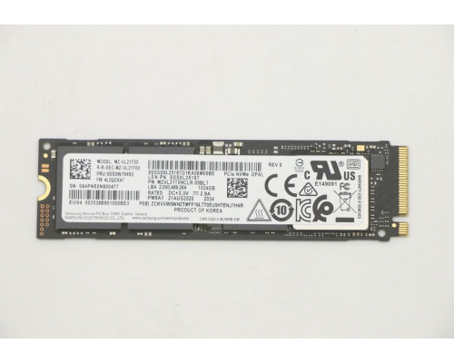 SSD Lenovo 1TB M.2 2280 PCIE NVME SSD (5SD1U51507)