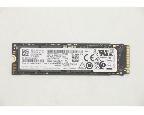 SSD Lenovo 1TB M.2 2280 PCIE NVME SSD (5SD1V60587)