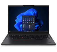 Laptop Lenovo ThinkPad T16 Gen 4 Core™ Ultra 7 255U 512GB SSD 32GB 16" WUXGA (1920x1200) IPS WIN11 Pro IR Webcam Black Backlit Keyboard FP Reader,1YW (21QE001WUS)