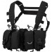 Helikon-Tex HURRICANE HYBRID CHEST RIG® - Cordura® - Czarny