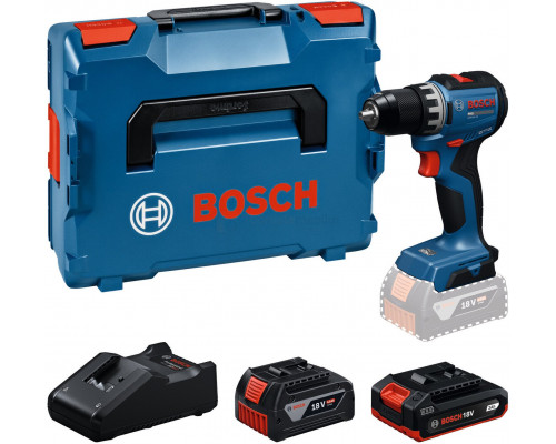 Bosch Akum. Wkr. GSR18V-52 2.0Ah+4.0Ah L-BOXX (06019S0024)