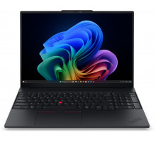 Laptop Lenovo ThinkPad E16 Gen 4 (AMD) Copilot+ PC AMD Ryzen AI 7 345 Laptop 40,6 cm (16") WUXGA 16 GB DDR5-SDRAM 512 GB SSD Wi-Fi 7 (802.11be) Windows 11 Pro Black Skandynawia (21Y4007VMX)