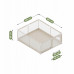 King Kids Kojec dziecięcy Cozy 25 Beige - 150 cm (TN-COZY 25 BEIGE)