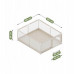 King Kids Kojec dziecięcy Cozy 25 Beige - 150 cm (TN-COZY 25 BEIGE)