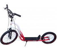 Kubisport Storm z nadmuchiwanymi kołami 20/16´´ biało-Red (Kub_05-CSK26K)