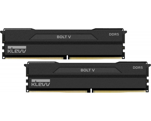 Klevv BOLT V 32GB (2x16GB) DDR5 Gaming RAM 6000MHz CL30 Memory Module Kit moduł pamięci 288-pin DIMM (KD5AGUA80-60A300H)