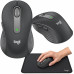 Logitech Signature M650 Wireless Mouse With Mousepad graphite (910-007924)