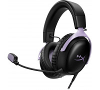 HyperX Cloud III Zestaw słuchawkowy Przewodowa Opaska na głowę Gaming USB Type-C Czarny, Lawenda (DF7F0AA)