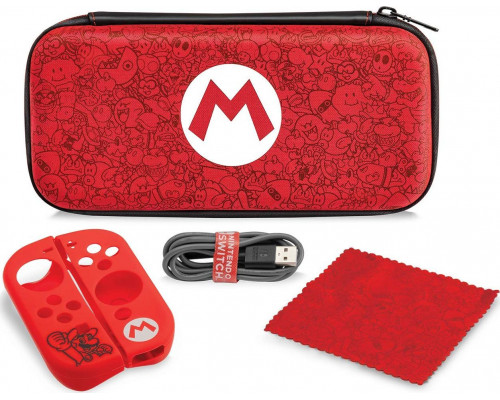 PDP a set of accessories STARTER KIT MARIO REMIX EDITION for Nintenfor Switch