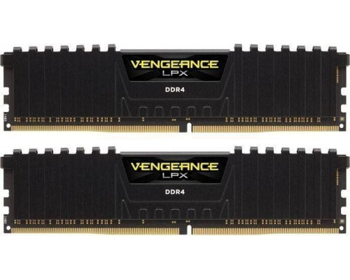 Corsair Vengeance LPX, DDR4, 64 GB, 3200MHz, CL16 (CMK64GX4M2E3200C16)