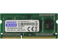 GoodRam SODIMM, DDR3L, 4 GB, 1600 MHz, CL11 (GR1600S3V64L11S/4G)