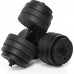 Abarqs dumbbells HC-40 bituminous 2 x 20 kg