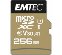 SD  Emtec Speedin Pro MicroSDXC 256 GB Class 10 UHS-I/U3 A1 V30 (ECMSDM256GXC10SP)