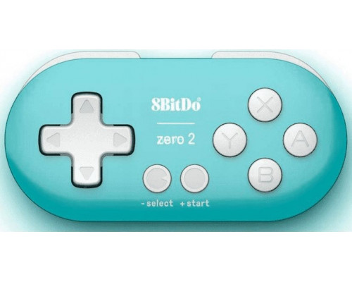 Pad 8BitDo Zero 2 Turquoise Edition (RET00222)