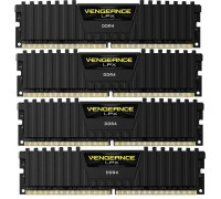 Corsair Vengeance LPX, DDR4, 32 GB, 2666MHz, CL16 (CMK32GX4M4A2666C16)
