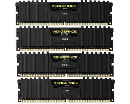 Corsair Vengeance LPX, DDR4, 32 GB, 2666MHz, CL16 (CMK32GX4M4A2666C16)