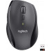 Logitech bezprzewodowa Logitech M705 Marathon, połączenie 2,4 GHz przez odbiornik USB Unifying, czujnik laserowy 1000 DPI, 3-letnia żywotność baterii, 7 przycisków, PC / Mac - czarny