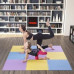 One Fitness Aizsargsegums MP10 180 cm x 180 cm x 1 cm daudzkrāsains