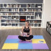 One Fitness Aizsargsegums MP10 180 cm x 180 cm x 1 cm daudzkrāsains