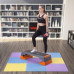 One Fitness Aizsargsegums MP10 180 cm x 180 cm x 1 cm daudzkrāsains