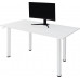 Gaming galds Zdesk 21312640 White 138 cmx68 cm