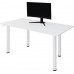 Gaming galds Zdesk 21312640 White 138 cmx68 cm