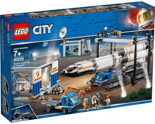 LEGO City Transport i montaż rakiety (60229)