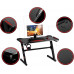 Gaming galds Sofotel Crit 258000 Black 120 cmx60 cm