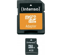 SD  Intenso MicroSDHC 4 GB Class 4  (3403450)