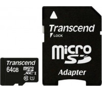 SD  Transcend MicroSDXC 64 GB Class 10 UHS-I  (TS64GUSDXC10)