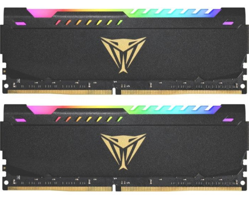 Patriot Viper Steel RGB, DDR4, 64 GB, 3600MHz, CL20 (PVSR464G360C0K)