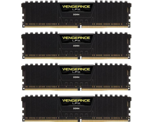 Corsair Vengeance LPX, DDR4, 64 GB, 3200MHz, CL16 (CMK64GX4M4E3200C16)