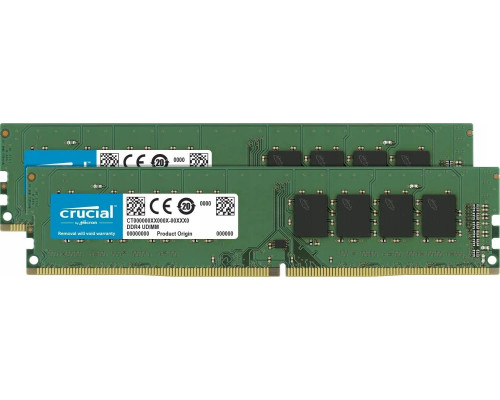 Crucial DDR4, 16 GB, 2400MHz, CL17 (CT2K8G4DFS824A)