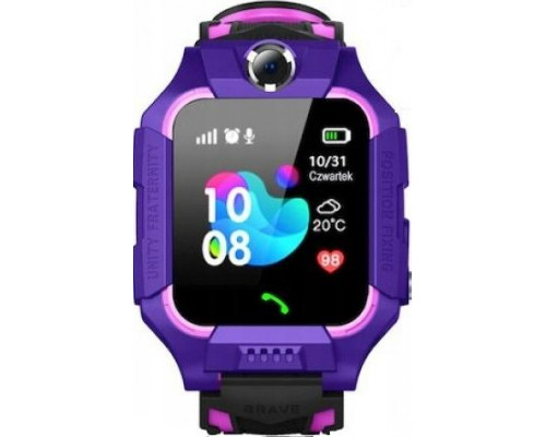 Smartwatch GoGPS K24 Violet  (K24PR)