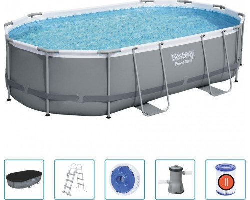 Bestway Swimming pool rack Power Steel 488x305cm (56448)