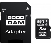 SD  GoodRam microCARD MicroSDHC 8 GB Class 4  (M40A-0080R11)