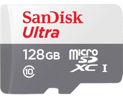 SD  SanDisk Ultra MicroSDXC 128 GB Class 10 UHS-I  (SDSQUNR-128G-GN3MA)