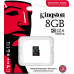 SD  Kingston Industrial MicroSDHC 8 GB Class 10 UHS-I/U3 A1 V30 (SDCIT2/8GBSP)