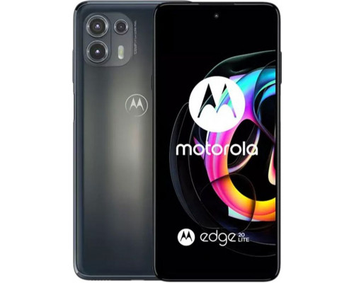Motorola Edge 20 Lite 5G 8/128GB Black  (PANE0016PL)