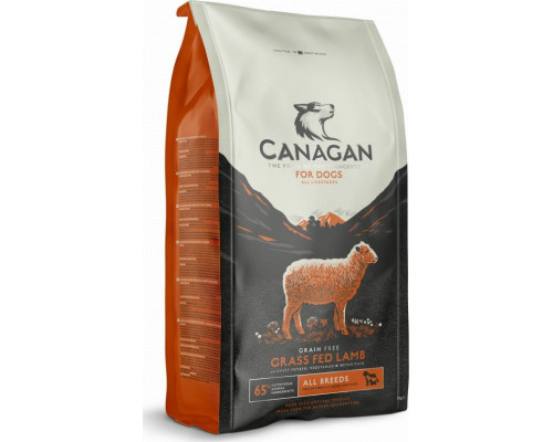 Canagan Gracess-Fed Lamb dla races medium and large 6 kg