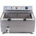 Royal Catering 1126 SMAŻALNIK DO PĄCZKÓW FRYTEK RYB Z PÓŁKĄ DWA KOSZE 24L 1126