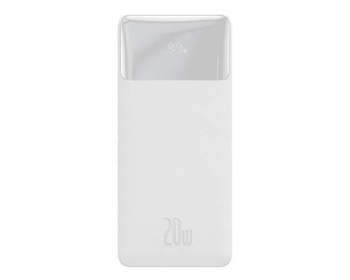 Powerbank Baseus Bipow Digital Display 20W 20000 mAh White