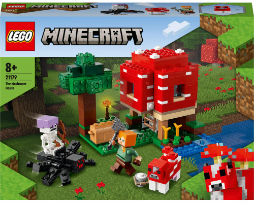 LEGO Minecraft® The Mushroom House (21179)