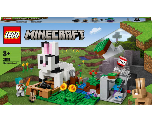 LEGO Minecraft Królicza farma (21181)