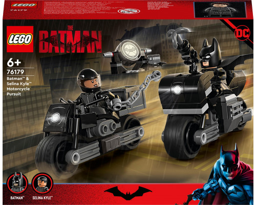 LEGO DC Motocyklowy pościg Batmana i Seliny Kyle (76179)